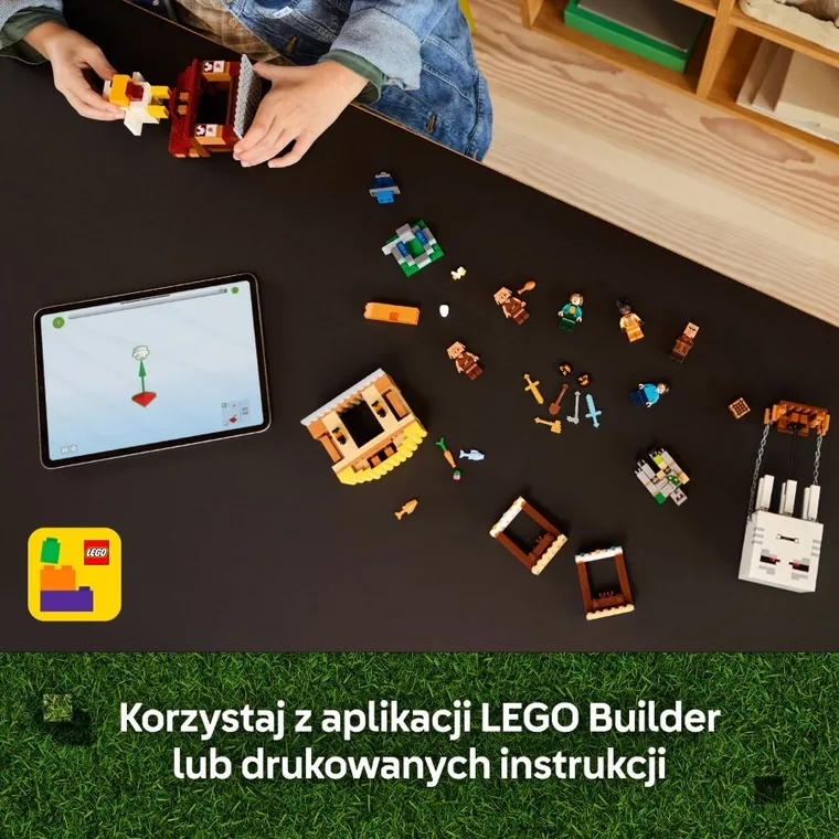 LEGO Minecraft, Atak balonowego Ghasta na wioskę, 21273