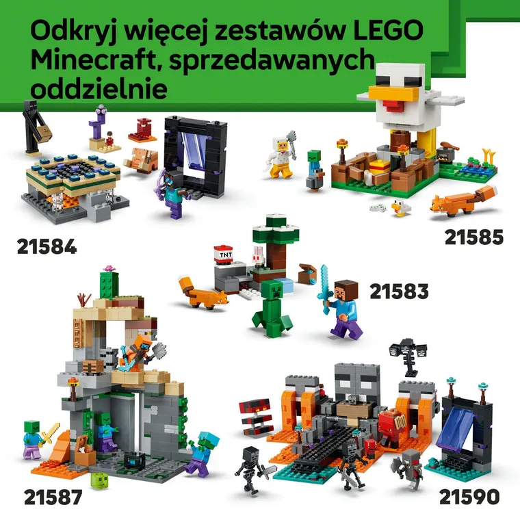 LEGO Minecraft, Blady ogród, 21586