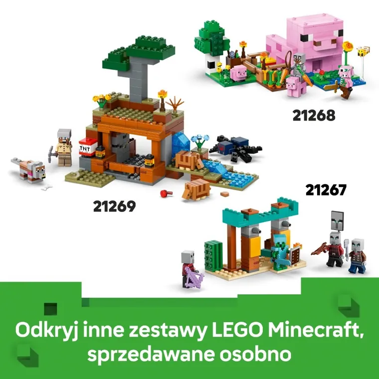 LEGO Minecraft, Dom grzybowej krowy, 21270