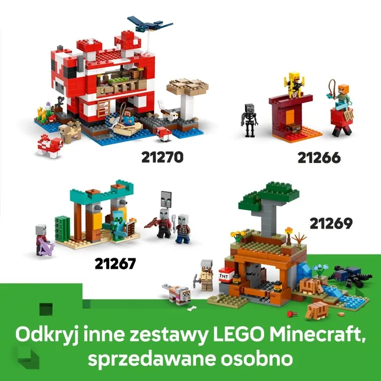 LEGO Minecraft, Dom prosiaczka, 21268