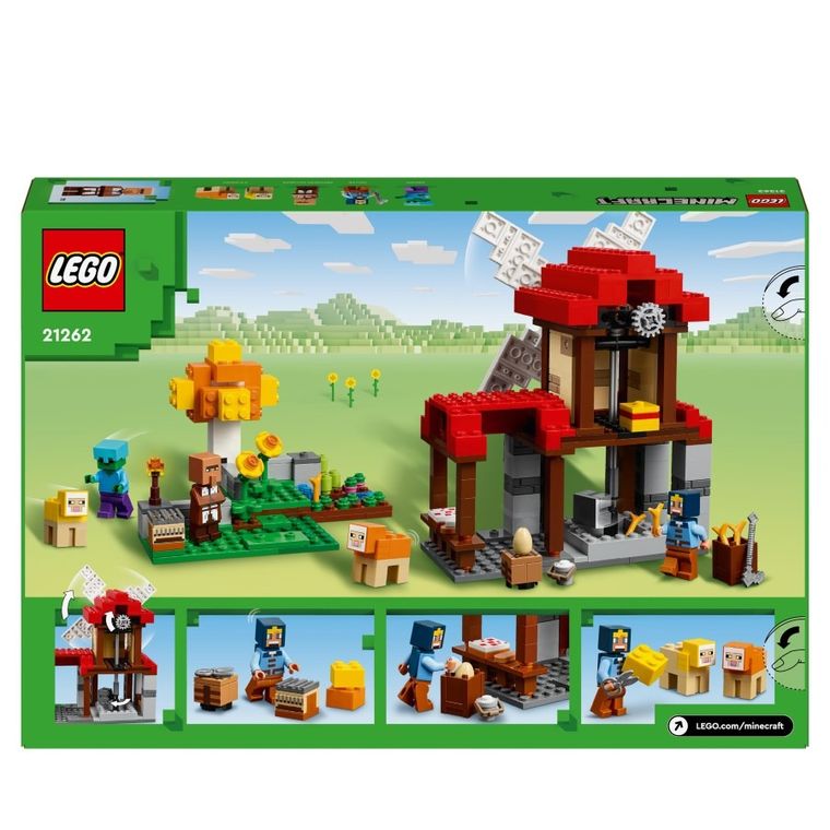 LEGO Minecraft, Farma z wiatrakiem, 21262