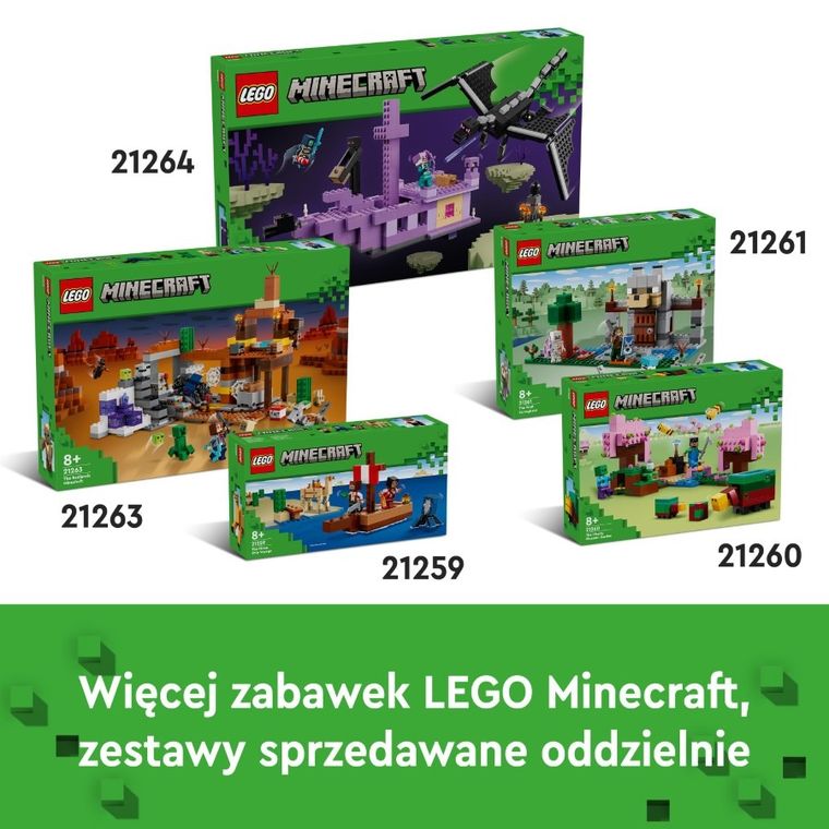 LEGO Minecraft, Kopalnia w Badlandach, 21263