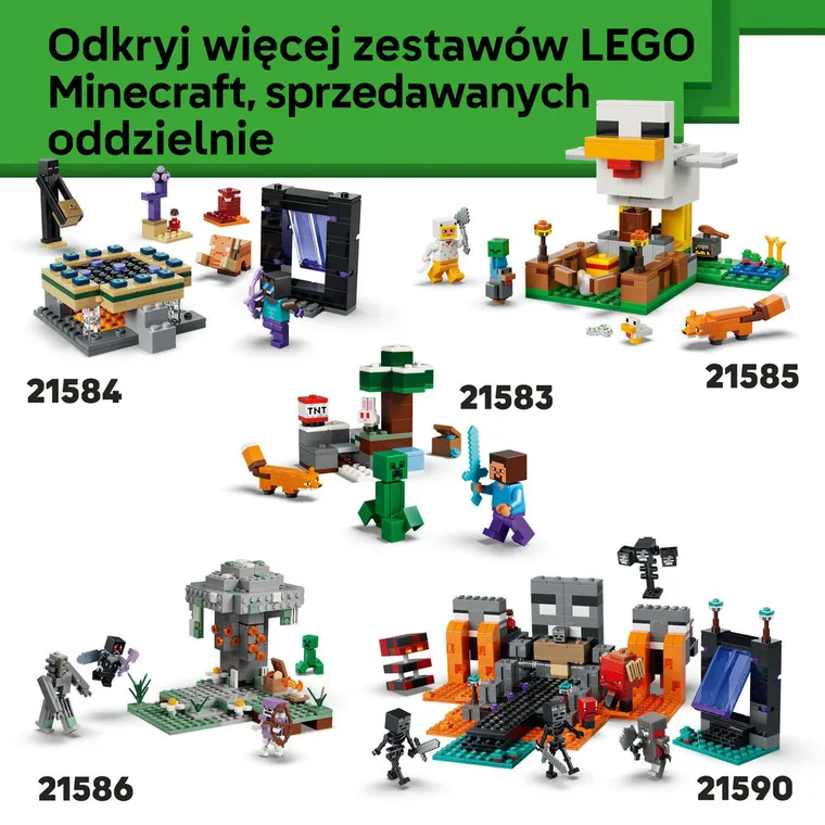 LEGO Minecraft, Loch zombie, 21587