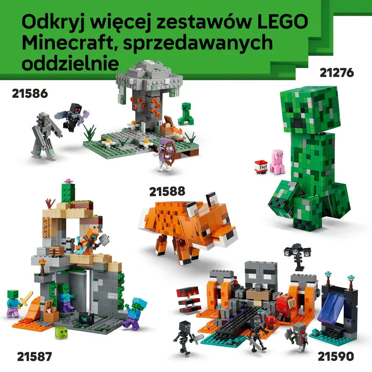 LEGO Minecraft, Minibiomy, 21589