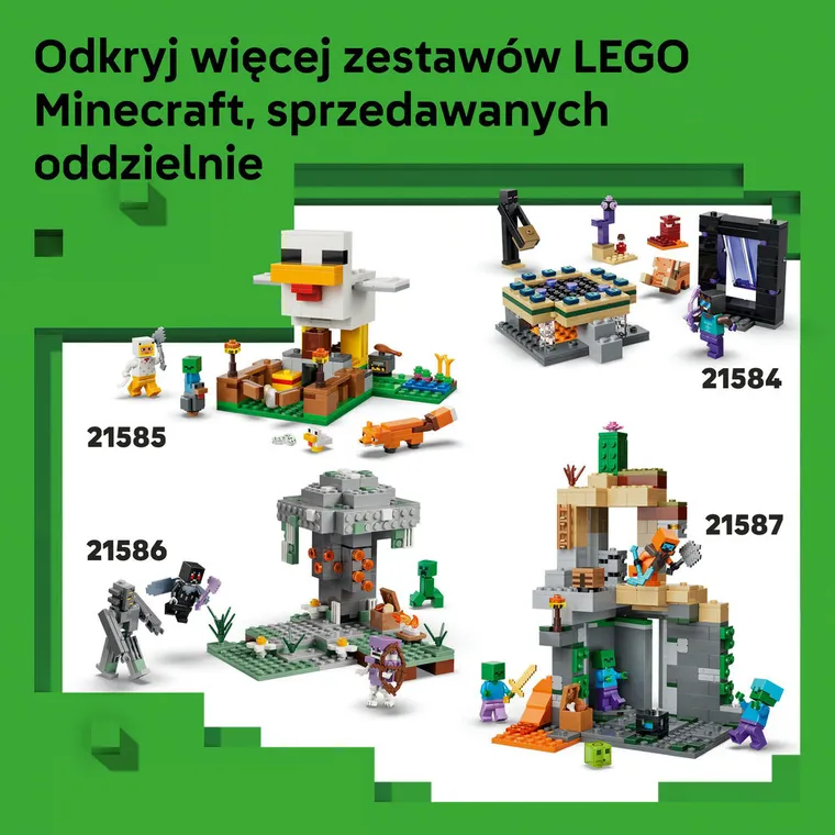 LEGO Minecraft, Przygoda Steve’a w tajdze, 21583