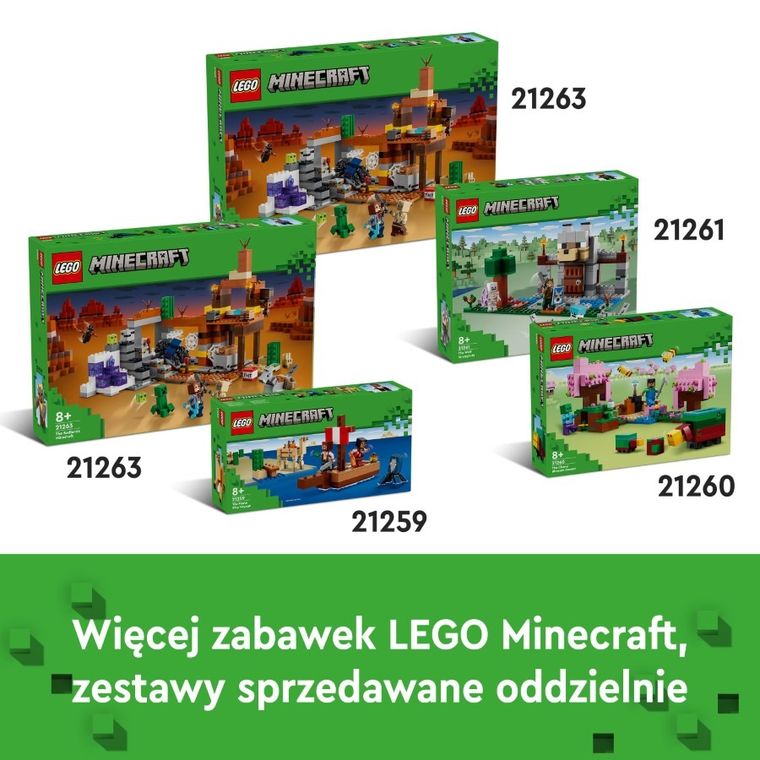 LEGO Minecraft, Smok Kresu i statek Kresu, 21264