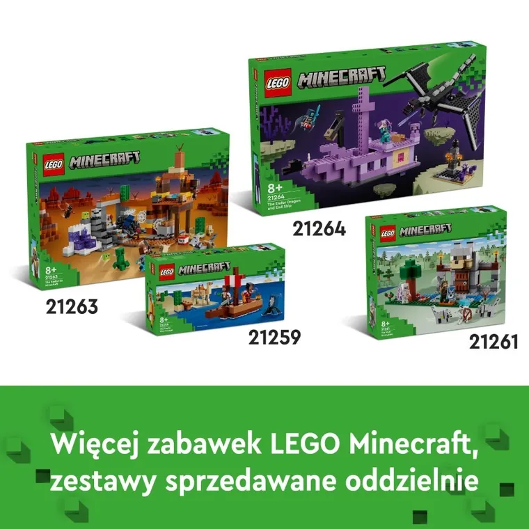 LEGO Minecraft, Wiśniowy ogród, 21260