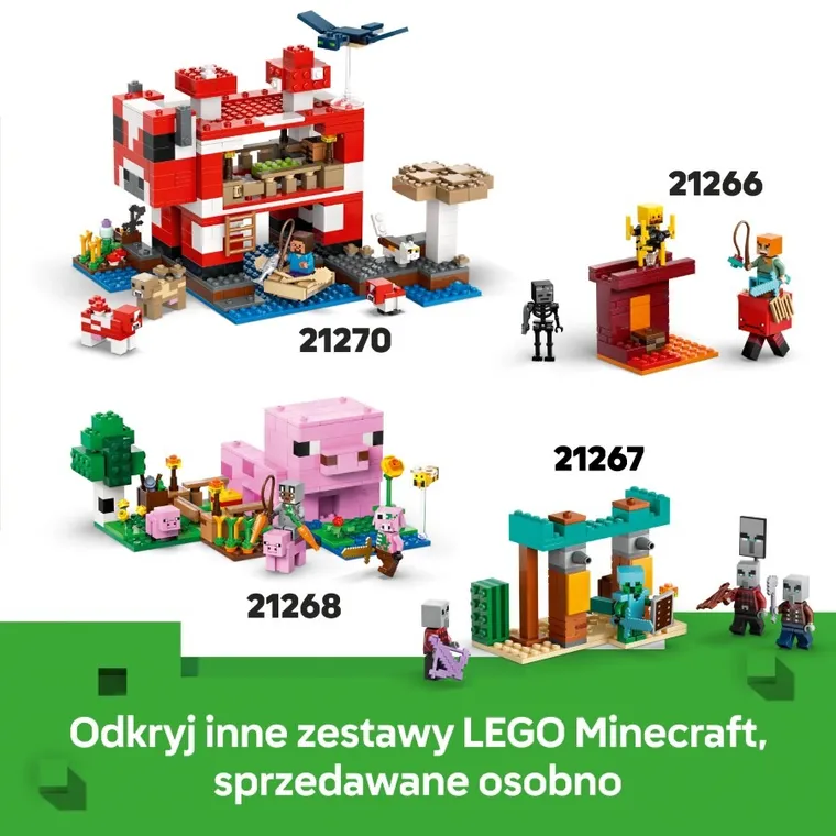 LEGO Minecraft, Wyprawa do pancernikowej kopalni, 21269