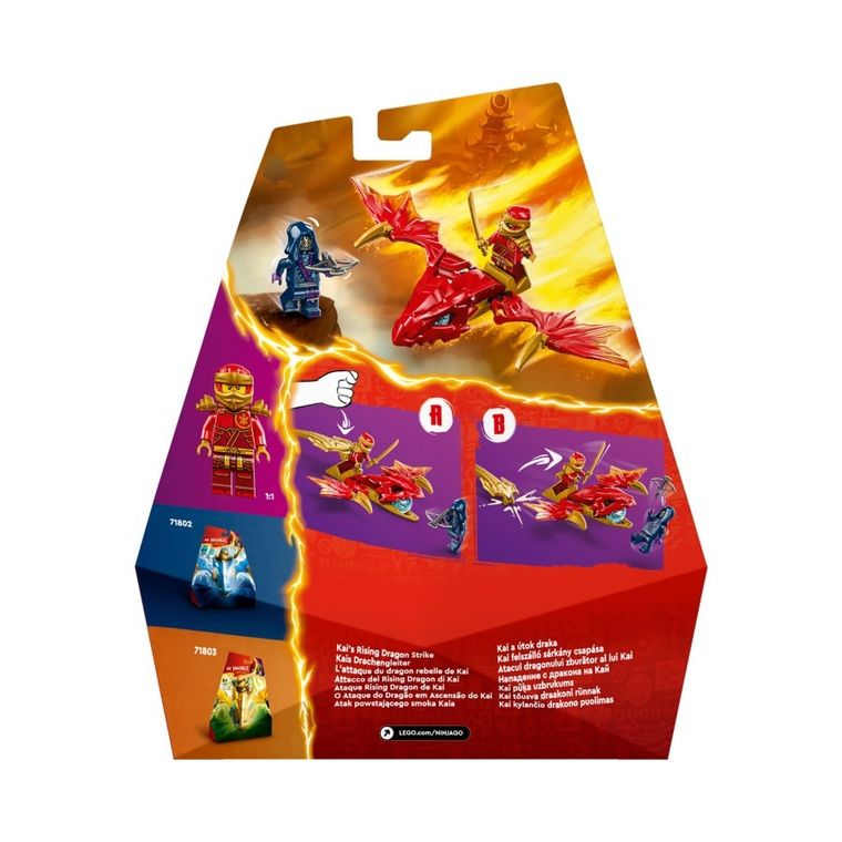 LEGO NINJAGO, Atak powstającego smoka Kaia, 71801