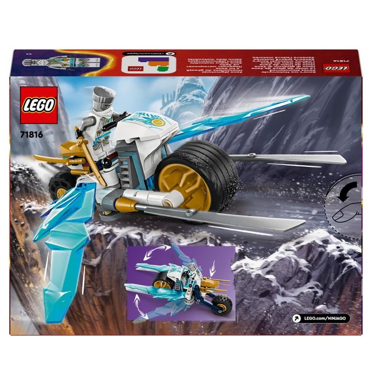 LEGO NINJAGO, Lodowy motocykl Zane’a, 71816