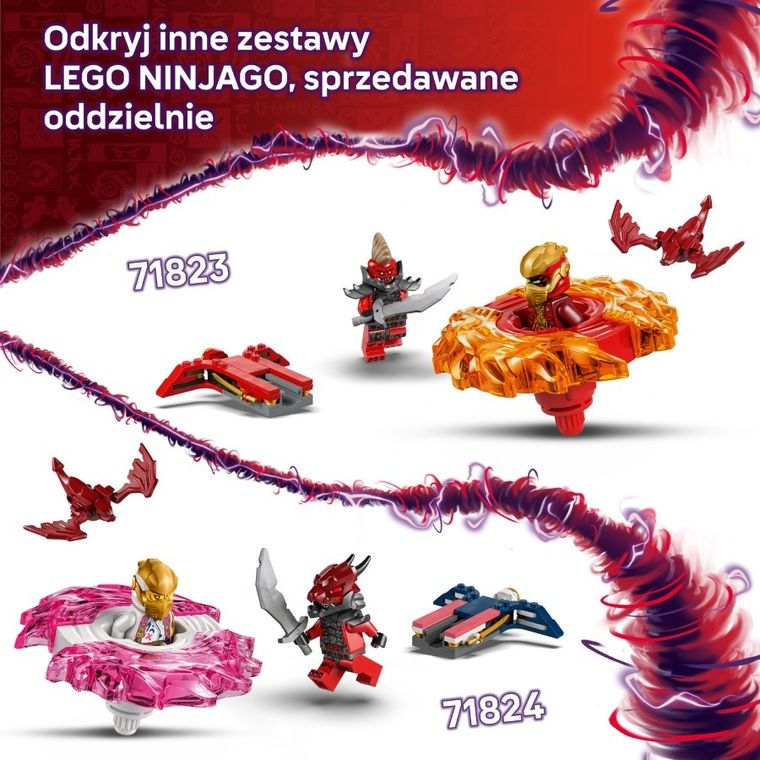 LEGO NINJAGO, Mech w zbroi bojowej Zane’a, 71827