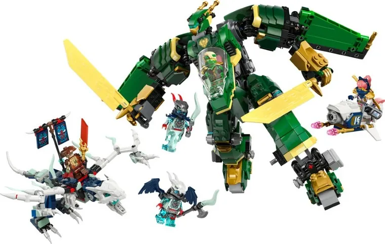 LEGO NINJAGO, Odrzutowy mech Lloyda, 71845