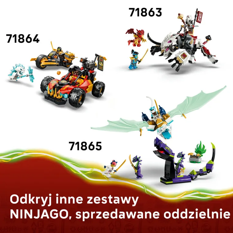 LEGO NINJAGO, Smoczy mech Lloyda - zestaw bitewny, 71862