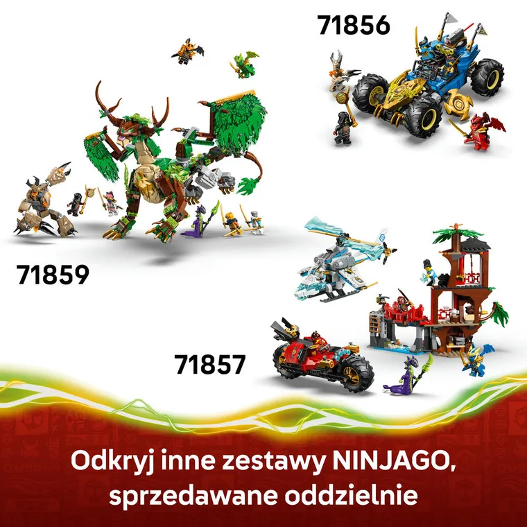 LEGO NINJAGO, Smok-mech Kaia - zestaw bitewny, 71851