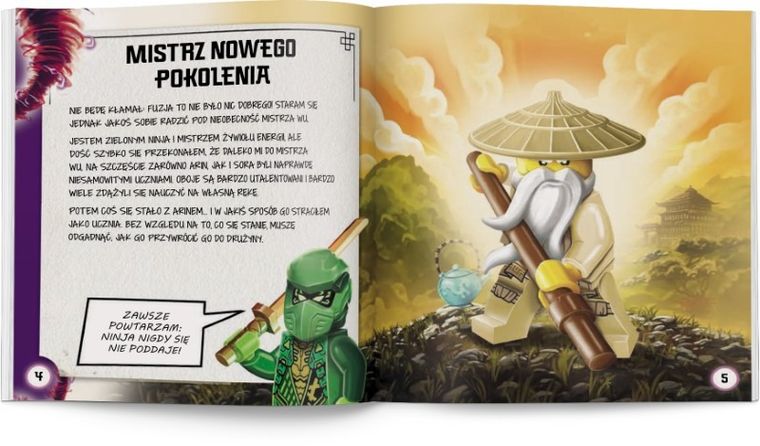 LEGO Ninjago. Trening Mistrza Spinjitzu + figurka