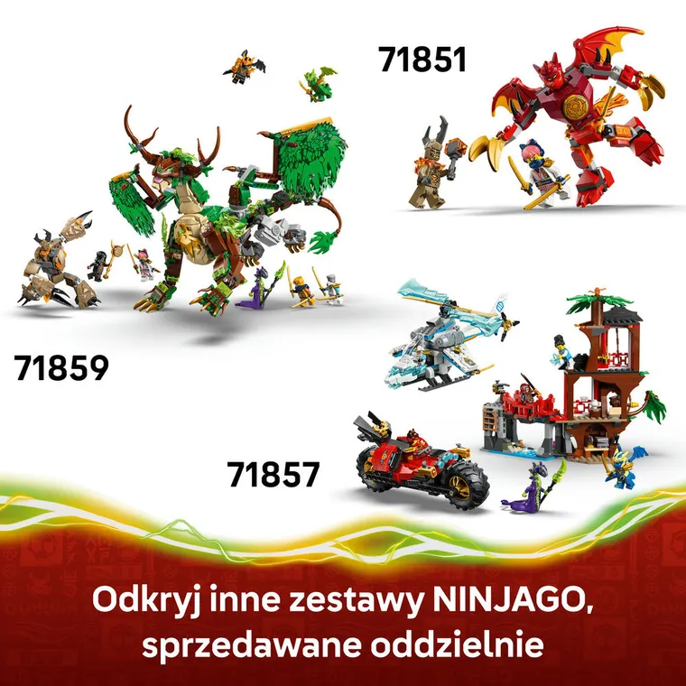 LEGO NINJAGO, Wielofunkcyjny samochód Jaya, 71856