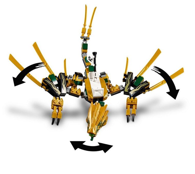 LEGO NINJAGO, Złoty Smok, 70666