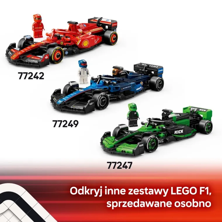 LEGO Speed Champions, Bolid F1 Aston Martin Aramco AMR24, 77245