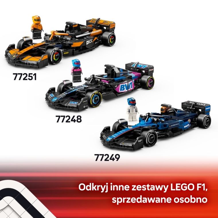 LEGO Speed Champions, Bolid F1 Mercedes-AMG W15, 77244