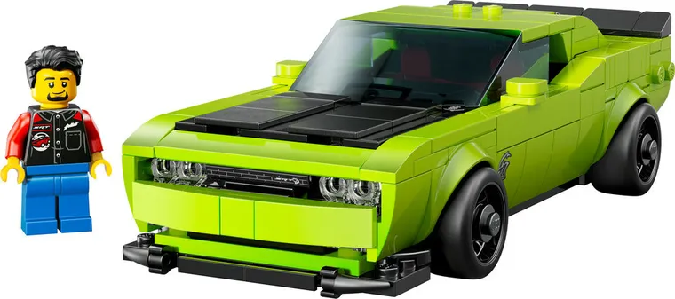 LEGO Speed Champions, Samochód sportowy Dodge Challenger SRT Hellcat, 77237