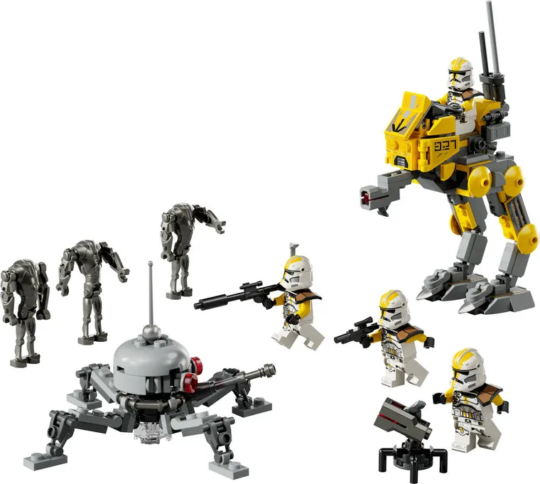 LEGO Star Wars, Zestaw bitewny - żołnierze-klony z 327. korpusu galaktycznego, 75431