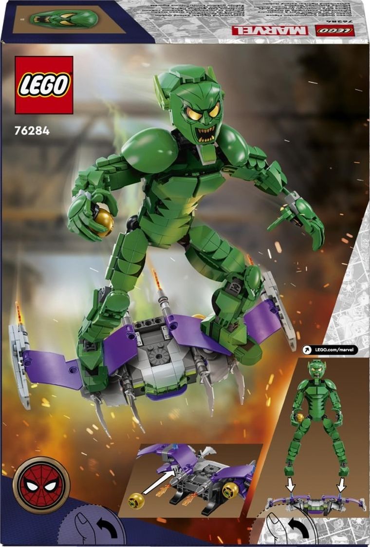 LEGO Super Heroes Marvel, Figurka Zielonego Goblina, 76284