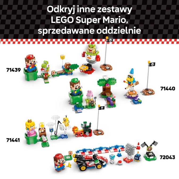 LEGO Super Mario, Mario Kart - Bowser i jego zamek, 72039