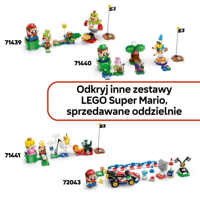LEGO Super Mario, Prince Florian i Castle Bowser, 72042