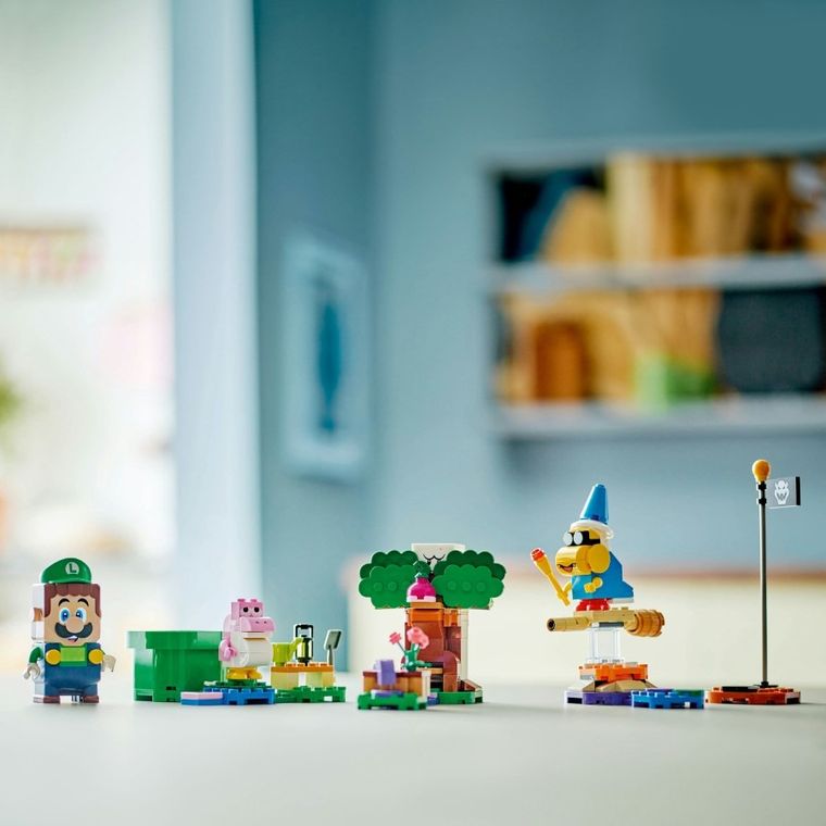 LEGO Super Mario, Przygody z interaktywną figurką LEGO Luigi, 71440