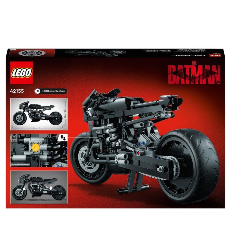 LEGO Technic, BATMAN - BATMOTOR, 42155