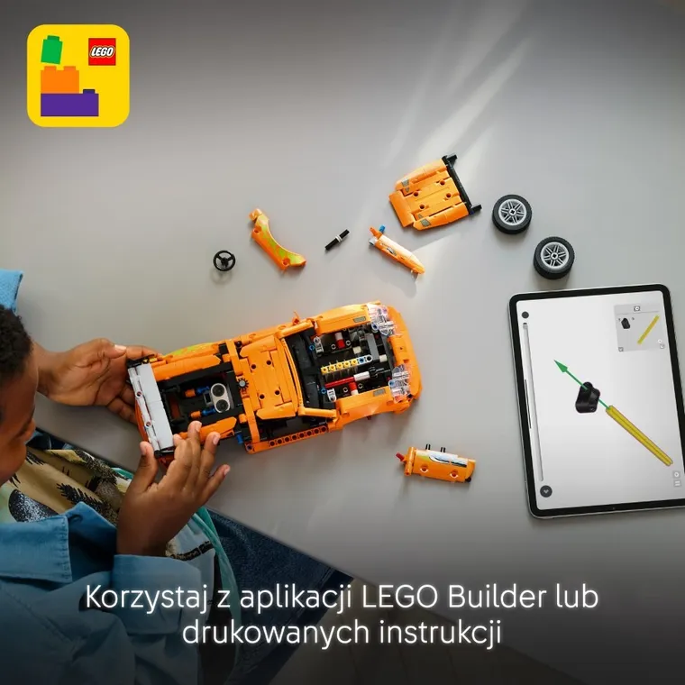 LEGO Technic, Fast and Furious Toyota Supra MK4, 42204