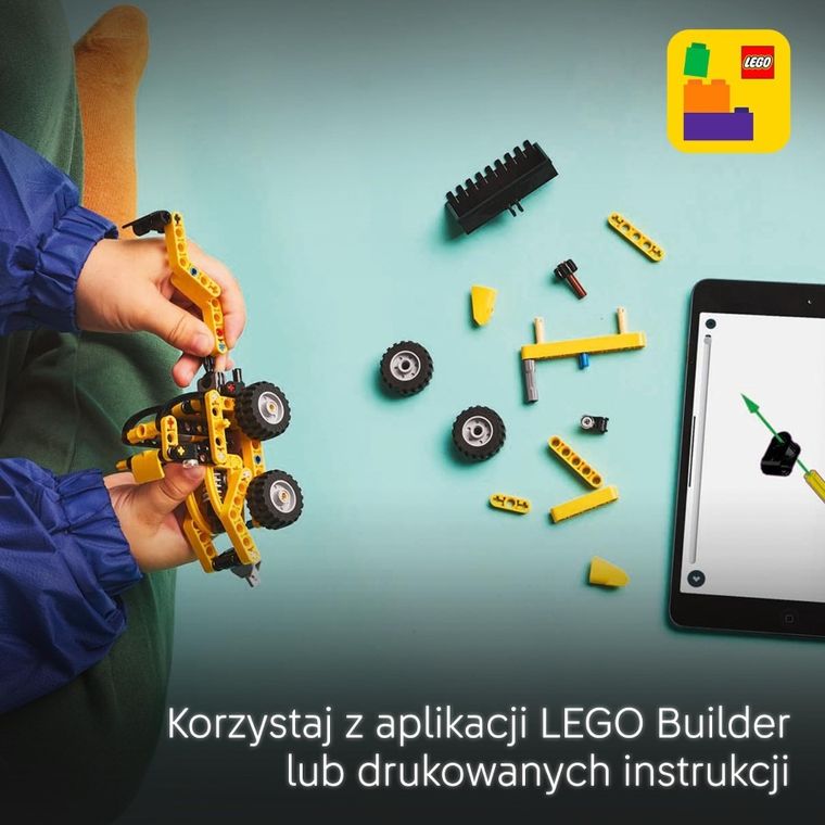 LEGO Technic, Koparko-ładowarka, 42197