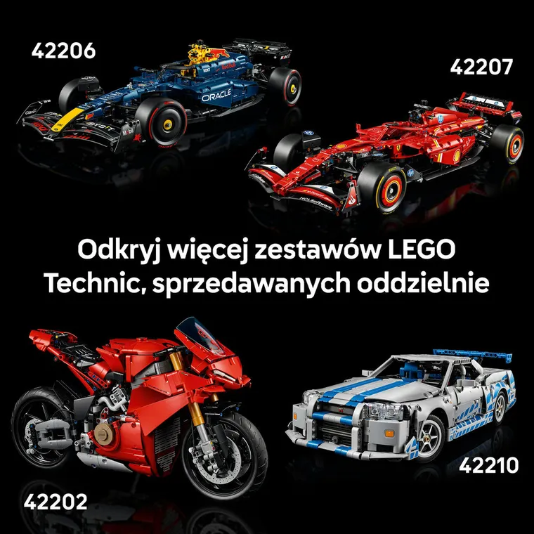 LEGO Technic, Samochód wyścigowy 1966 Ford GT40 MKII, 42223