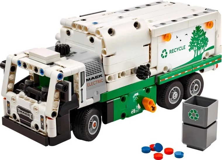 LEGO Technic, Śmieciarka Mack LR Electric, 42167