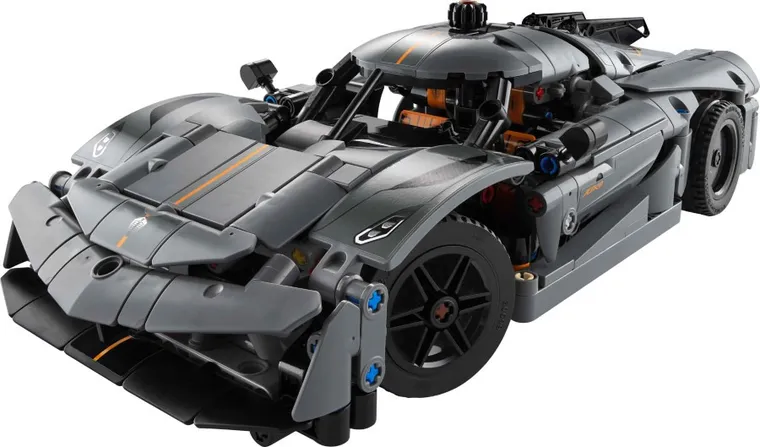 LEGO Technic, Szary hipersamochód Koenigsegg Jesko Absolut, 42173