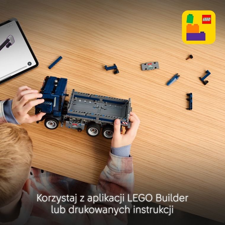 LEGO Technic, Wywrotka z przechylaną skrzynią, 42203