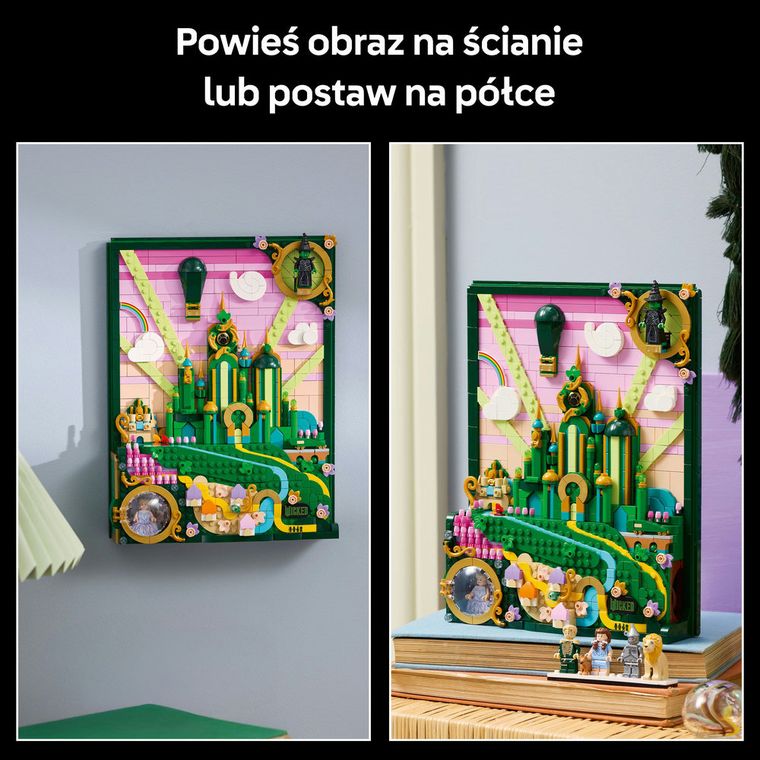 LEGO Wicked, Obraz Emerald City, 75685