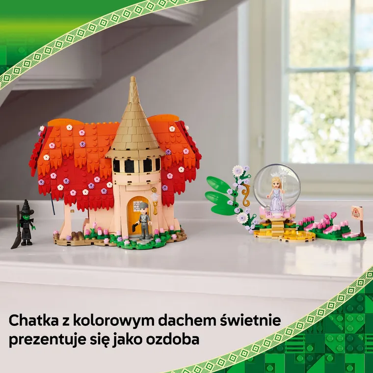 LEGO Wicked, Wizyta Glindy i Elphaby w Munchkinland, 75690