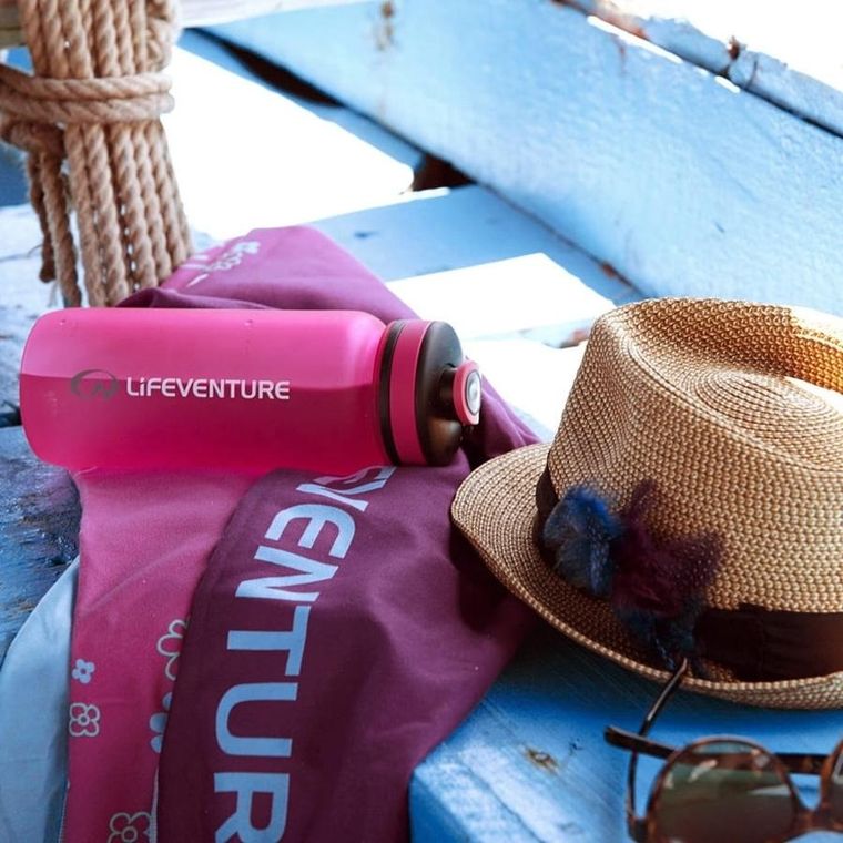 Lifeventure, bidon, tritan, purple, 650 ml