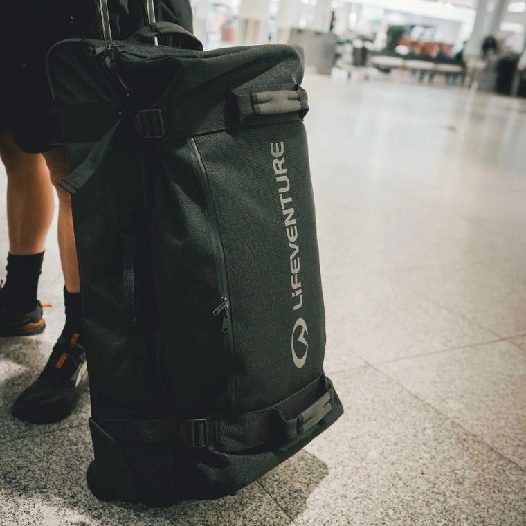 Lifeventure, Expedition Clamsheel, torba podróżna na kółkach z zamkiem, 110l