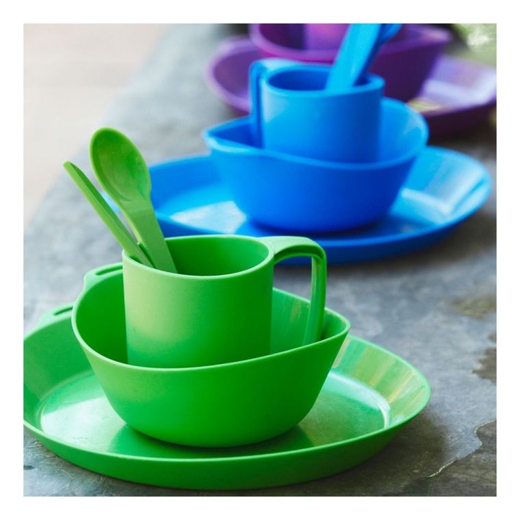 Lifeventure, sztućce turystyczne, Purple