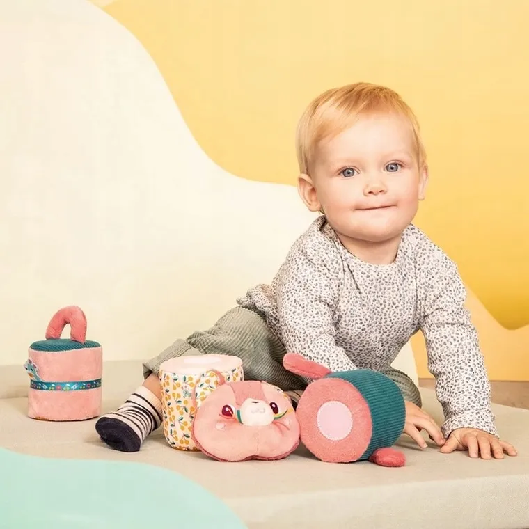 Lilliputiens, Kotka Jeanne, wałek dźwiękowy, 4-elementowy, 6m+