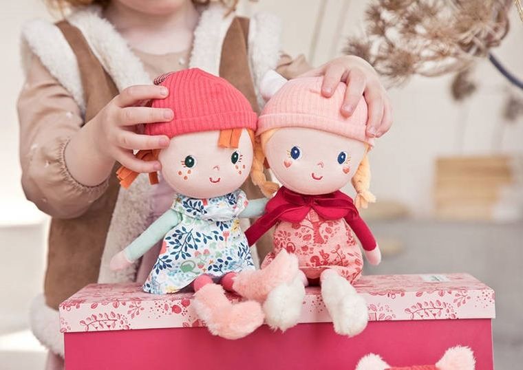 Lilliputiens, Lalka Lena w ozdobnym pudełku, 30 cm