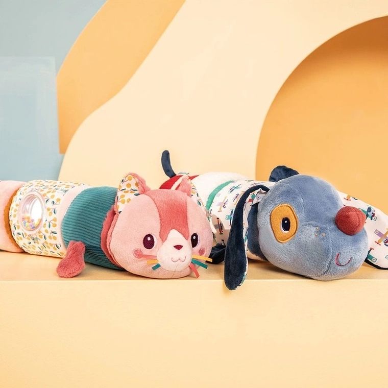 Lilliputiens, Piesek Jules, wałek dźwiękowy, 4-elementowy, 6m+