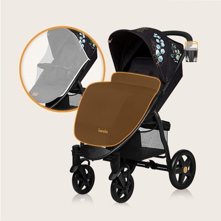 Lionelo, Annet Plus, wózek spacerowy, Golden Moments
