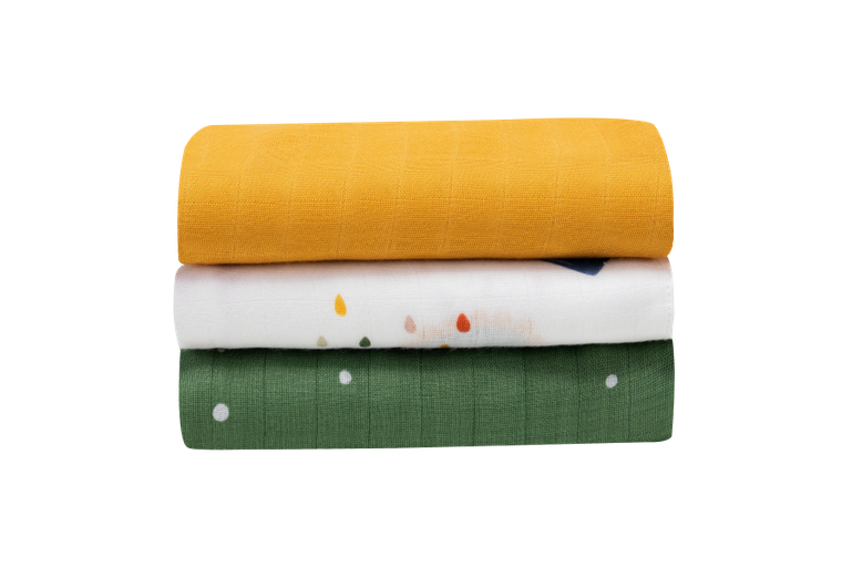 Lionelo, Bamboo Set, pieluszki dla dziecka, 3 szt.