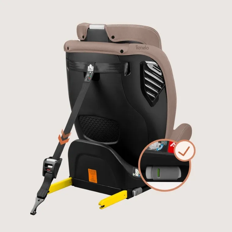 Lionelo, Bastiaan One, I-Size, fotelik samochodowy, Beige Sand, 40-150 cm