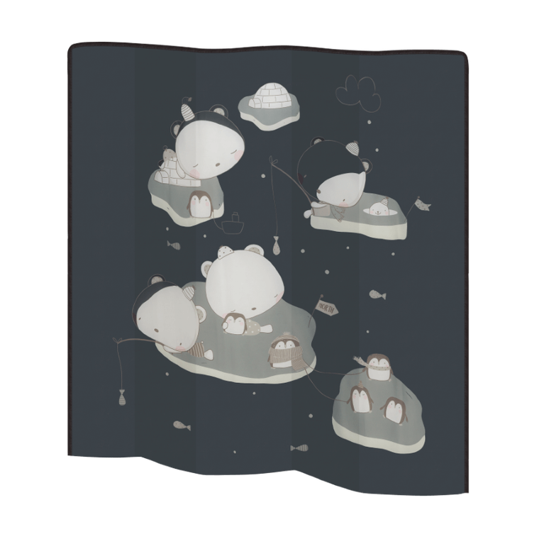 Lionelo, Bonnie, kojec dla dzieci, Grey Scandi