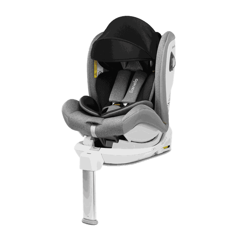 Lionelo, Braam, fotelik samochodowy, 40-150 cm, Grey Stone