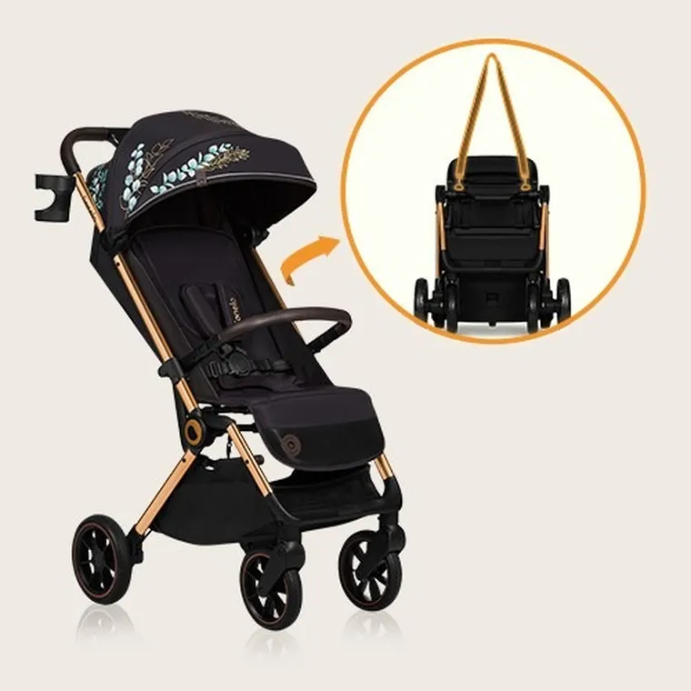 Lionelo, Cloe, wózek spacerowy, Golden Moments